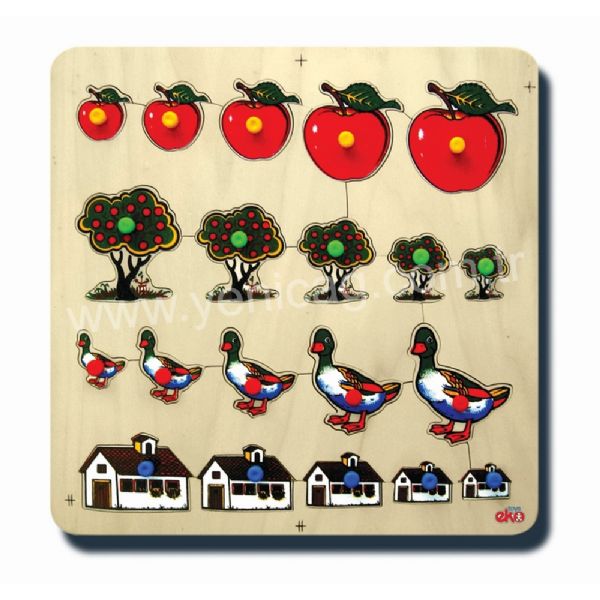 Küçükten Büyüğe-Büyükten Küçüğe Sıralama Puzzle