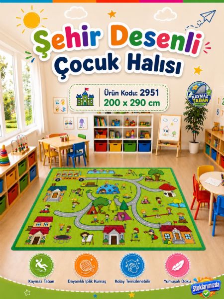 Şehir Halı 200x290 Cm